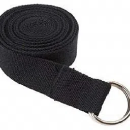 Yoga Strap Super Soft Organic Cotton- Perfect for Stretching Cotton Yoga Strap-image-4