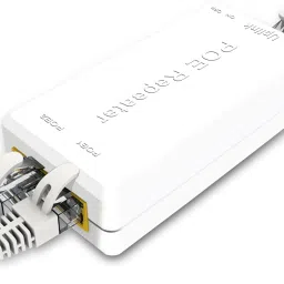 WiredCom Poe Extend Swtich Repeater, Supports IEEE802.3af/at, Plug-and-Play Lan Adapter image 2
