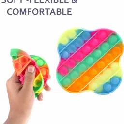 aditi toys Pop It Fidget Toys, Pop it Rainbow (Pop it Butterfly) image 2