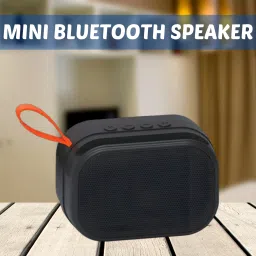 Clairbell Salsa Bluetooth (PORTABLE DESKTOP SPEAKER) With Deep Sound & Support USB/FM I458 10 W Bluetooth Laptop/Desktop Speaker-image-87