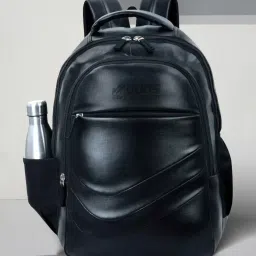 Large 41 L Laptop Backpack Classic Anti Theft FAUX LEATHER Office Laptop Bags For, College, Travel Backpack-8