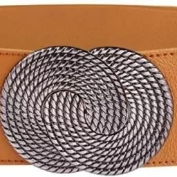Women Casual, Evening, Formal, Party Brown Metal Belt-image-26
