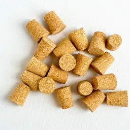 Premium Cork Tapered stopper| Beer bottle Cork stopper| pack of 10 Size 7 Cork Bottle Stopper-image-69