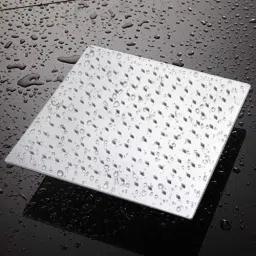 Premium 8"x"8 Heavy SS Ultra Slim Rain Shower Head Without Arm Fixed Mount-image-47