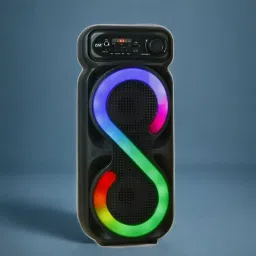 Stybits A410 M50VP (PORTABLE KARSOKE SPEAKER)Dynamic Thunder Sound with wired Mic 10 W Bluetooth Party Speaker-12