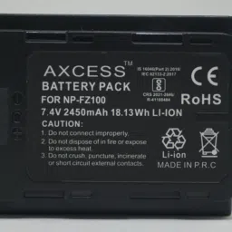 NP-FZ100 for Sony A7 III, A7R III, A7R IV, A9, Alpha 9, A7R3 Camera Battery-image-43