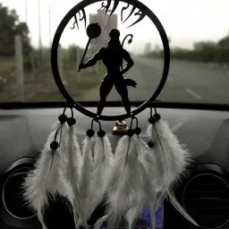 Bajrangbali Theme Positive vibes, Eye catchy, House warming Car Hanging Ornament Car Hanging Ornament-picture-18