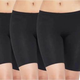 Solid Men Black Tights-image-9