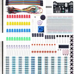Electronics Fun Kit to start with Arduino, Raspberry pi including Tutorials CD Educational Electronic Hobby Kit-image-1