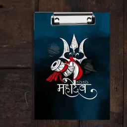 Mahadev Digital Reprint Clip Board Exam Pad (14x10 Inches) exam pad-picture-17