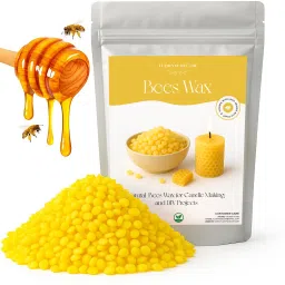 100% Pure Refine Yellow Beeswax Raw Organic Granules (Pastilles) for Making Candle-image-31