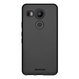 AMZER AMZ98037 Soft TPU Back Cover for LG Nexus 5X (Wear And Tear Protection, Black)-image-42
