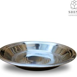 Stainless Steel Atta Parat,Mixing Bowl,Steel Paraat,Silver Parat (Dia-29cm,1pc) Paraat-image-49