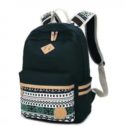 Women's I Print Backpack Shoulder Bag Backpack-image-87