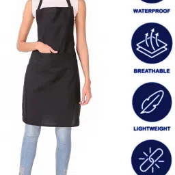 kodenipr club Polyester Home Use Apron - Free Size image 3
