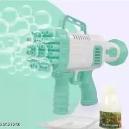 Rocket Bubble Gun with 32 Holes for Kids(Mulit color)-image-71