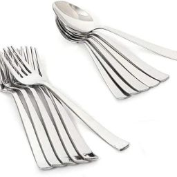 Baby spoon combo Stainless Steel Baby Fork Set-image-74