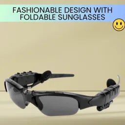 YAROH Bluetooth Sunglasses With Wireless Earphones Attached & Stereo Sound FeatureY191-image-73