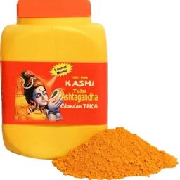 Chandan Powder for Puja 500 Gram - Kashi Tulsi Kumkum Ashtagandha Chandan Powder-6