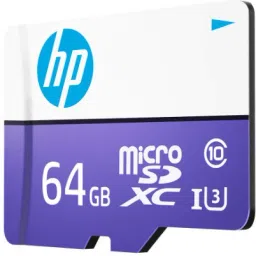 HP U3 Class 10 hi-speed memorycard U3 (Write Speed 60MB/s & Read Speed 100 MB/s Records 4K UHD and Full HD Video) 64 GB MicroSD Card Class 10 100 MB/sMemory Card Compatible with Camera, Computer, Gaming Console, Mobile, Tablet image 2