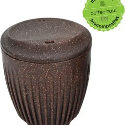 Pack of 1 Biocomposite Earth-Friendly Retro Cup | Made with Rice Husk & Bamboo Fibers | Coffee sipper-image-16