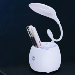 akr Powerful Rechargeable Touch Control Multifunctional LED Lamp Desk Table Lamp Study Lamp image 2