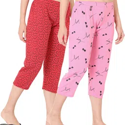 ddaspration Women Multicolor Capri-picture-7