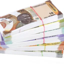 Assorted 100 10rs Indian Currency Toy Notes for Kids - Educational Set 20 each of 10/20/50/100/200/500 Gag Toy-2