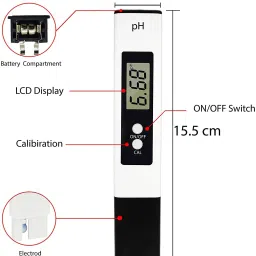 convious Digital PH Meter & Tds Meter Combo with 0-14 PH Measurement Range Digital pH Meter image 2