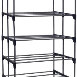 Metal BookCase Metal Open Book Shelf-25