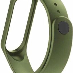 FLAP Silicone Strap for models Xiaomi Mi Band 4 and Mi Band 3, with Plain design and Green color (Device not included) Smart Band Strap Smart Band Strap-picture-12