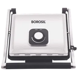 BOROSIL SuperJumbo 2000W 4 Slice Sandwich Maker with Oil Drip Collector Tray (Silver)-picture-11