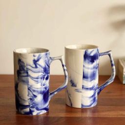 Shades of Earth (Set of 2) Ceramic Beer Mug-image-92