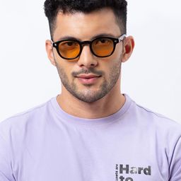 Shisen Fox KITSUNE BLACK/HAVANA Unisex Sunglass 49-58
