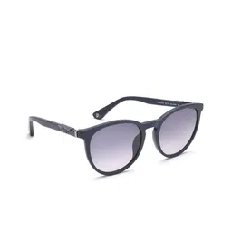 Police Women Blue Lens & Blue Round Sunglasses with Polarised Lens-image-1
