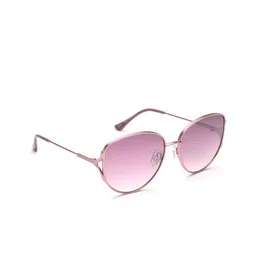 IDEE Women Oval Sunglasses with UV Protected Lens-IDS3011C3SG-image-93