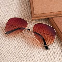 JOKER & WITCH Men Aviator Sunglasses with UV Protected Lens JWSG116-13