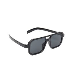 SCAGLIA Unisex Square Sunglasses with UV Protected Lens SCAG_11964_BLK-12