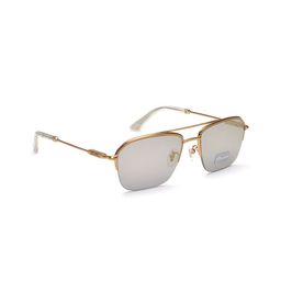 Police Unisex Aviator Sunglasses with UV Protected Lens SPLL18K568FFGSG-22
