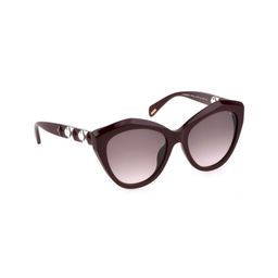 Police Women Cateye Sunglasses with UV Protected Lens SPLL35K55G96SG-image-34