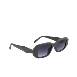 DressBerry Women Grey Lens & Black Rectangle Sunglasses DB-JL9272-C2-35