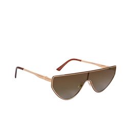 AISLIN Unisex Aviator Sunglasses with UV Protected Lens ES_12820-97-AS-7859-BRW-GLD-AVRT-28