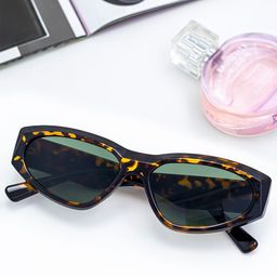 Bellofox Women Grey Lens & Brown Butterfly Sunglasses BS1864-0522-11