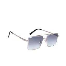 AISLIN Men Wayfarer Sunglasses with UV Protected Lens ES_12854-91-AS-80673-GRY-STL-WFSQ-11