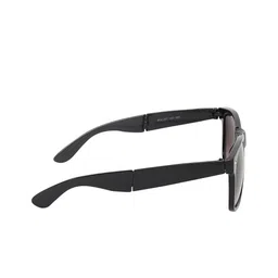 GARTH Unisex Wayfarer Sunglasses With UV Protected Lens GART_KC-DGRY-Grey image 2