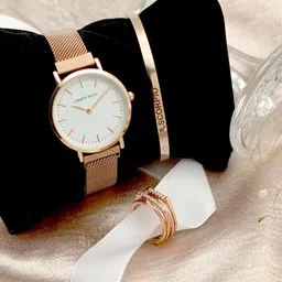 JOKER & WITCH Women Melting Heart Scorpio Love Triangle Watch Gift Set-image-89