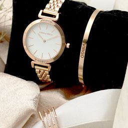 JOKER & WITCH Glistening Love Virgo Love Triangle Women Watch Gift Set JWLT104-image-19