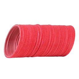 Arendelle Set Of 48 Pink Solid Bangles image 2