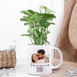 Syngonium Plant In a Personalised Mug-image-81