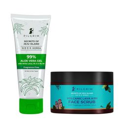 Pilgrim Teal Skin Clarifying & Smoothening Combo 300gm-19